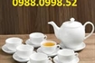 Bộ ấm trà in logo tặng khách hàng ý nghĩa tại Quy Nhơn