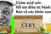 Chấm dứt cơn đơn gout, đau nhức xương khớp bằng Thảo Dược CERY