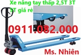 Chuyên sỉ lẻ xe nâng tay thấp 3 tấn giá rẻ tại sóc trăng-xe nâng tay nhập khẩu