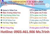 Khai giảng khóa quản lí mầm non.cấp chứng chỉ cấp tốc