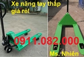 Nơi bán xe nâng tay thấp 3 tấn giá rẻ tại an giang- xe nâng tay nhập khẩu