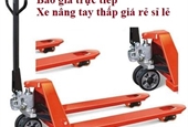  Phân phối xe nâng tay thấp 3 tấn giá rẻ tại cà mau- xe nâng tay niuli đài loan